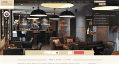Desktop Screenshot of hotel-des-orangers-cannes.com
